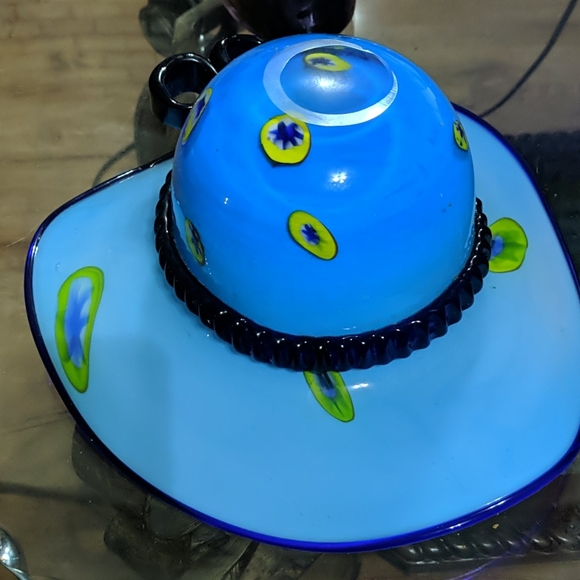 Beautiful Art glass hat